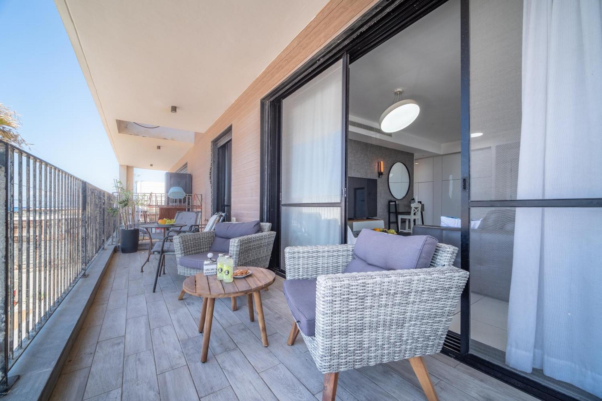 Apartment Bat Galim Full Sea View Balcony By Sea N' Rent Haifa